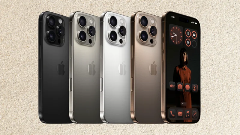 iPhone 16 Pro Max gây ấn tượng nhờ màn hình hiển thị lớn 6,9 inch kết hợp tần số quét 120Hz cho không gian trải nghiệm vô cùng sống động