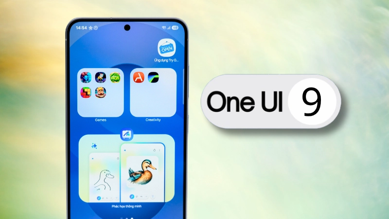 Samsung Galaxy lên One UI 9