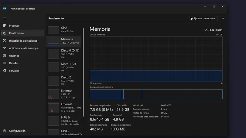 Người dùng ghi nhận mức RAM giảm sau khi cập nhật