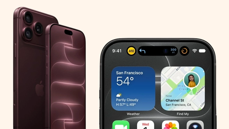 iPhone 18 Pro Max với Dynamic Island nhỏ hơn