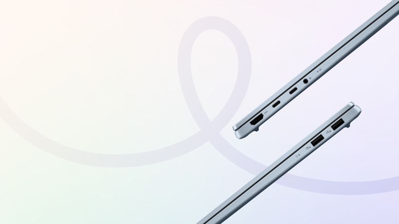 Camera FHD IR, Wi-Fi 6E và nhiều cổng kết nối