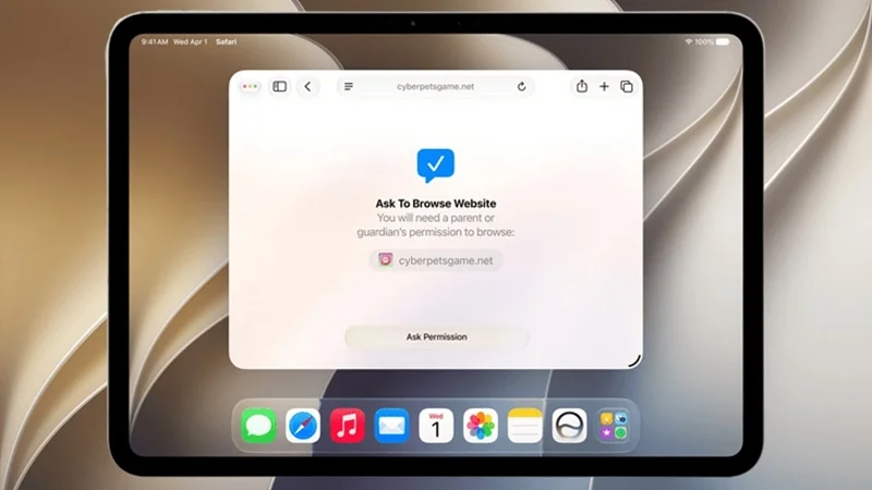 iOS 27 thiết lập Tài khoản trẻ em thông qua nhóm Family Sharing