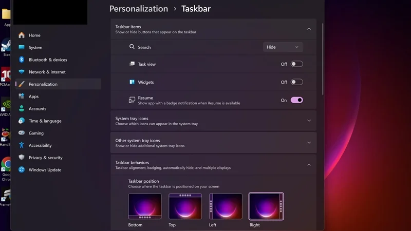 Giao diện Menu Start mới của Windows 11 26H2 bổ sung nhiều tính năng