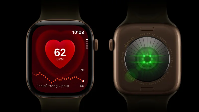 Độ sáng của màn hình Apple Watch Series 12 được thiết lập linh hoạt