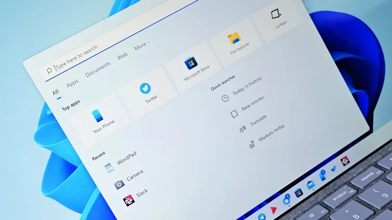 Windows 11 cải tiến Windows Search