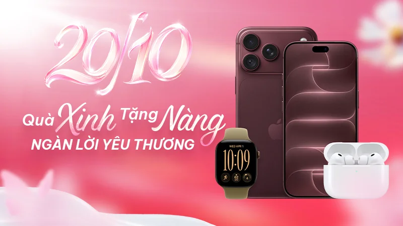 Tìm hiểu Top quà tặng công nghệ 20 tháng 10 tinh tế 