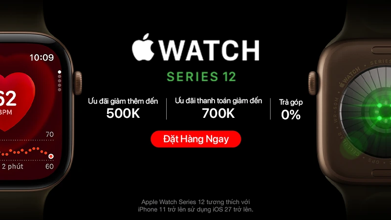 Minh Tuấn Mobile triển khai chương trình đặt hàng trước Apple Watch Series 12 và Apple Watch Ultra 4