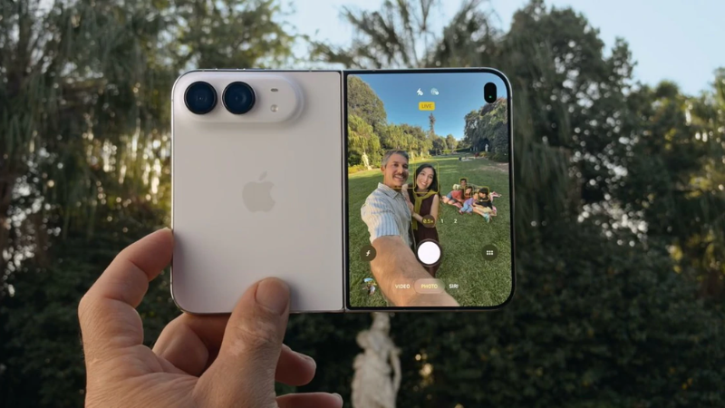 Duo Preview trên iPhone Duo hiện khung hình xem trước ở màn hình ngoài cho người được chụp