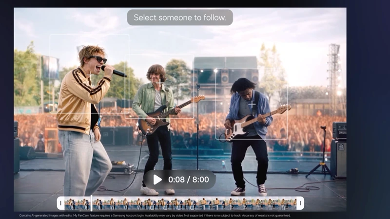 One UI 9 mang đến tính năng tự động bám nét video với My FanCam