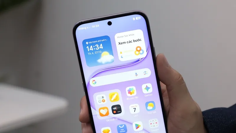 Màn hình HONOR 600S 5G với LCD HD+ và tần số quét 120 Hz