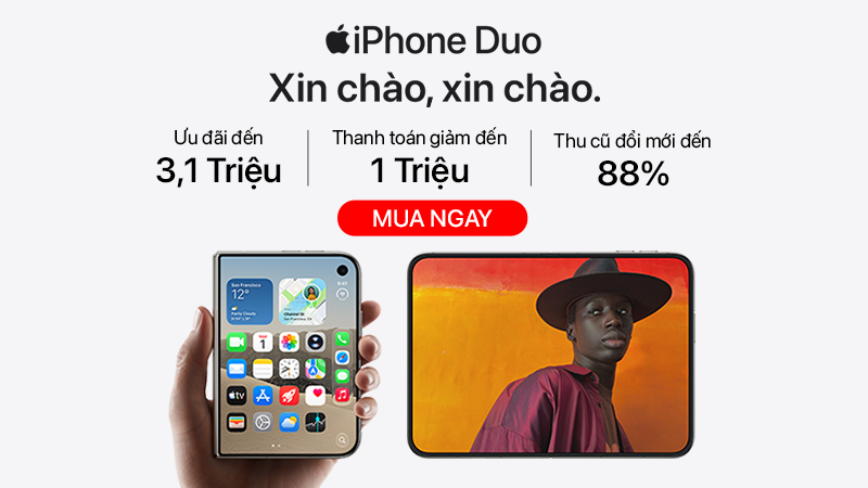 iPhone Duo chính thức mở bán tại Minh Tuấn Mobile