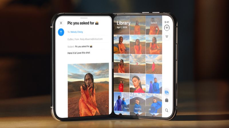 iphone duo khi dựng đứng 