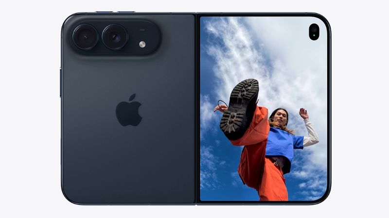 iPhone duo khi mở hoàn toàn