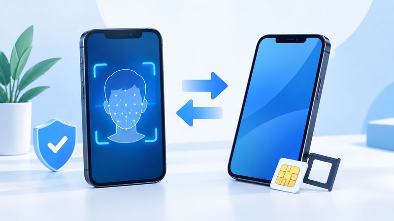 đổi máy khác phải xác thực khuôn mặt