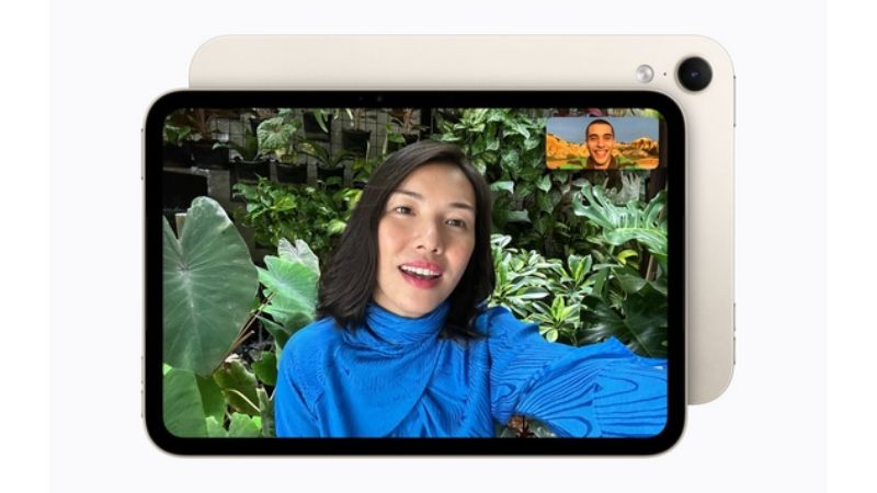iPad mini gen 8 Camera trước 12MP