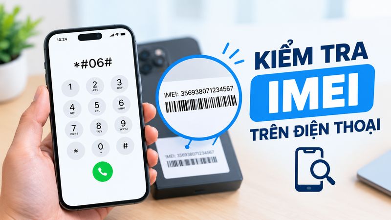 kiểm tra imei trên điện thoại