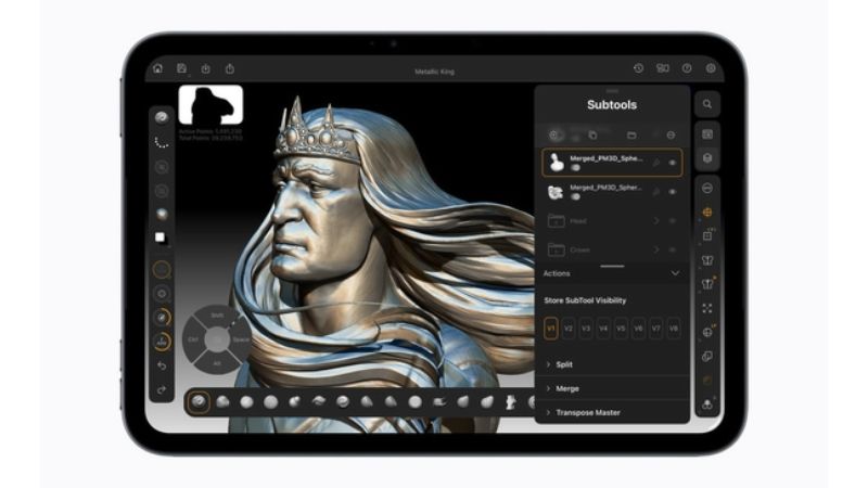 Pin iPad mini 8 được sử dụng trong ngày