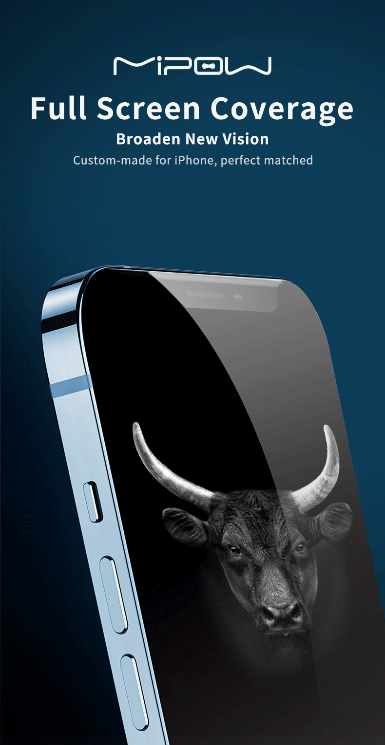 Miếng dán cường lực Mipow Kingbull Premium Silk HD 