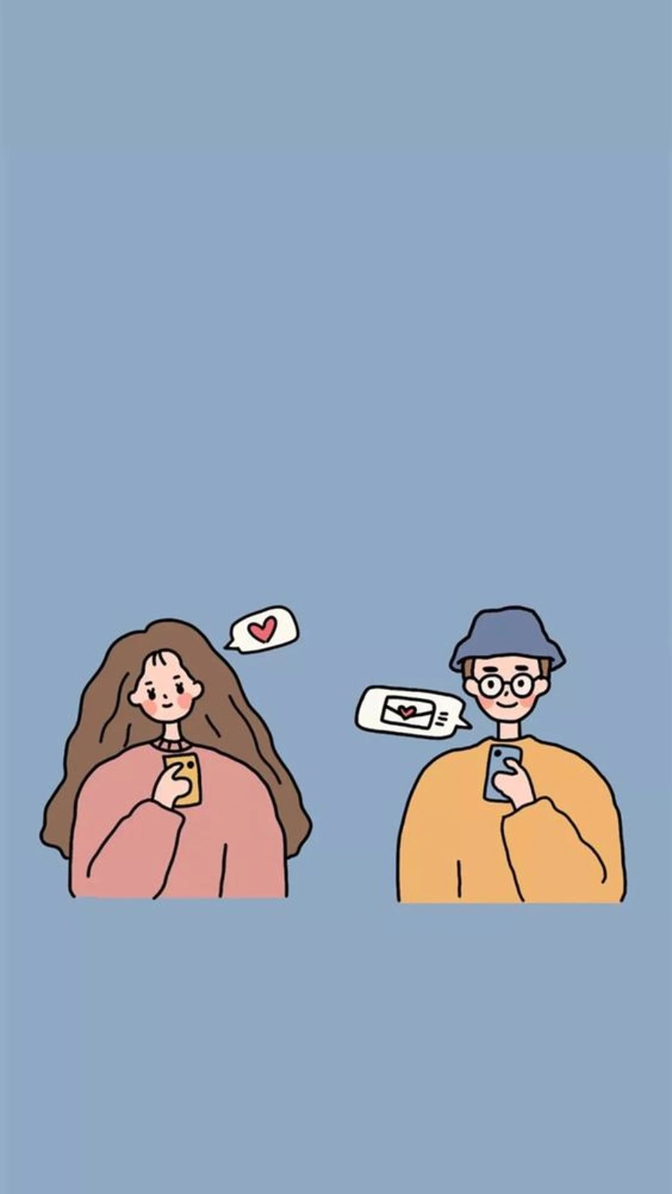 10 hình nền đẹp couple đơn giản ngày Valentine 