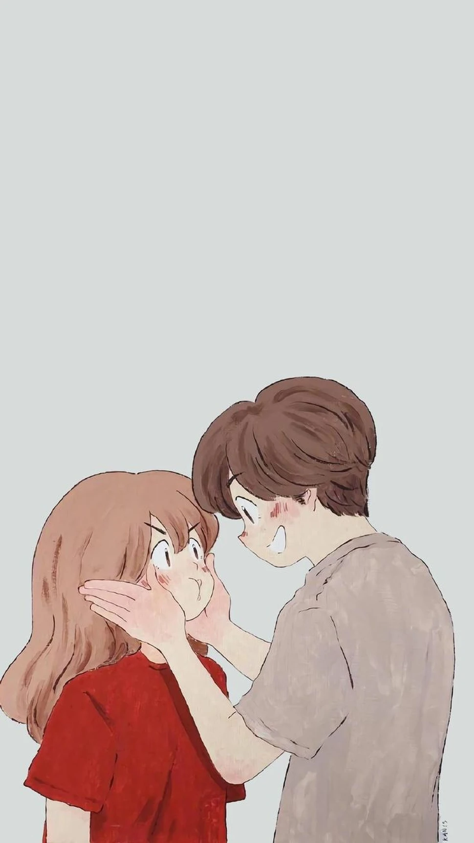 Hình nền đẹp couple Hàn Quốc