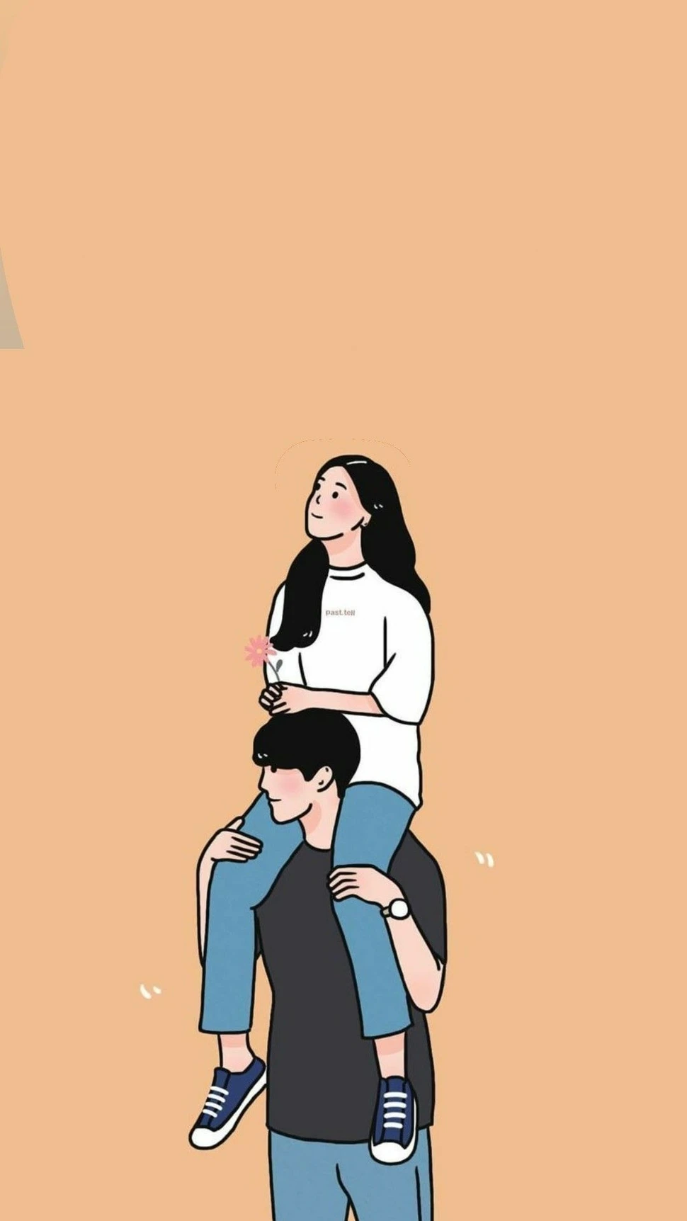 10 hình nền đẹp couple đơn giản ngày Valentine 