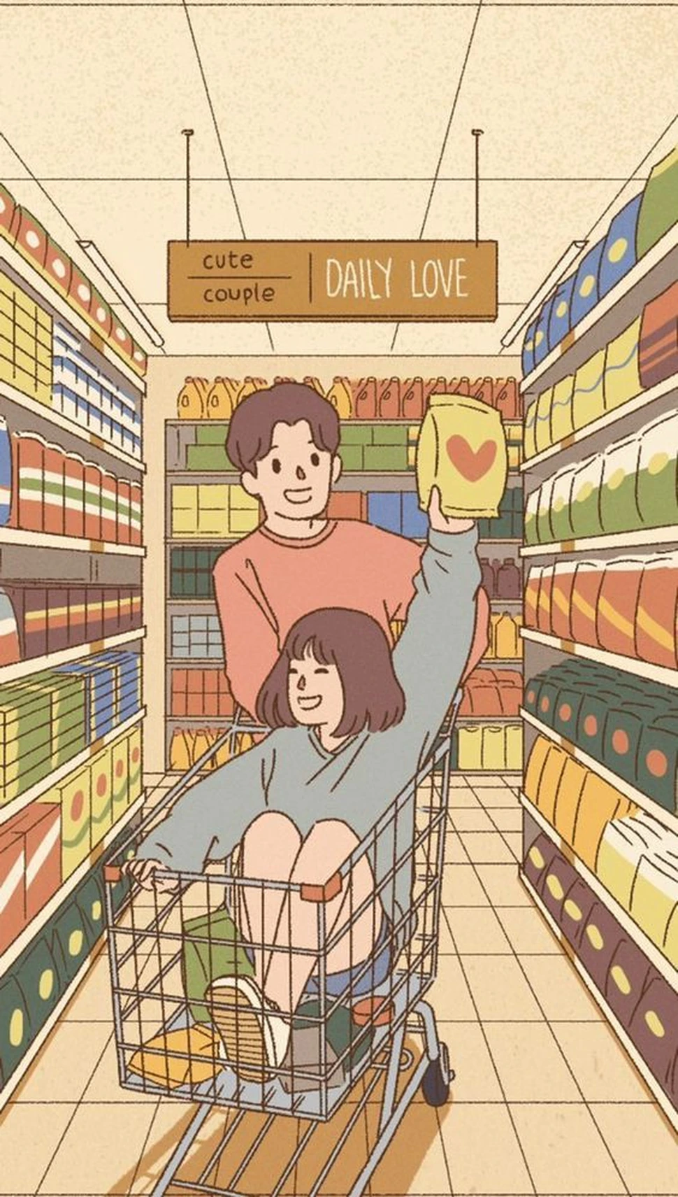 10 hình nền đẹp couple đơn giản ngày Valentine 