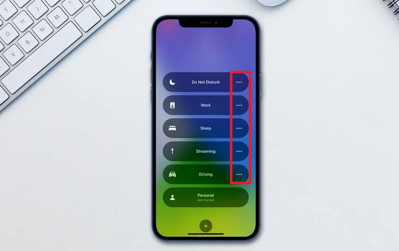Tắt, bật hoặc thay đổi trạng thái Tránh làm phiền trên Màn hình khóa