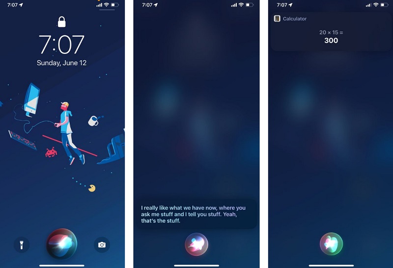 Tương tác với trợ lý ảo Siri