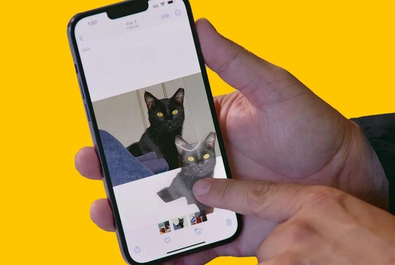 Kéo đối tượng trên ảnh ra khỏi nền