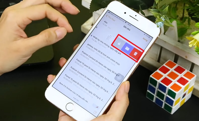 Tạo mật khẩu ghi chú trên iPhone