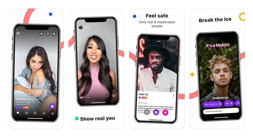 Hily cũng tự hào về các câu chuyện, giống như Snapchat hoặc Instagram, để bạn chia sẻ và xem các video ngắn với người khác