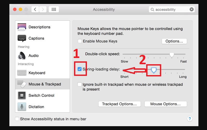 Di chuyển tệp tin nhanh chóng trên máy mac 