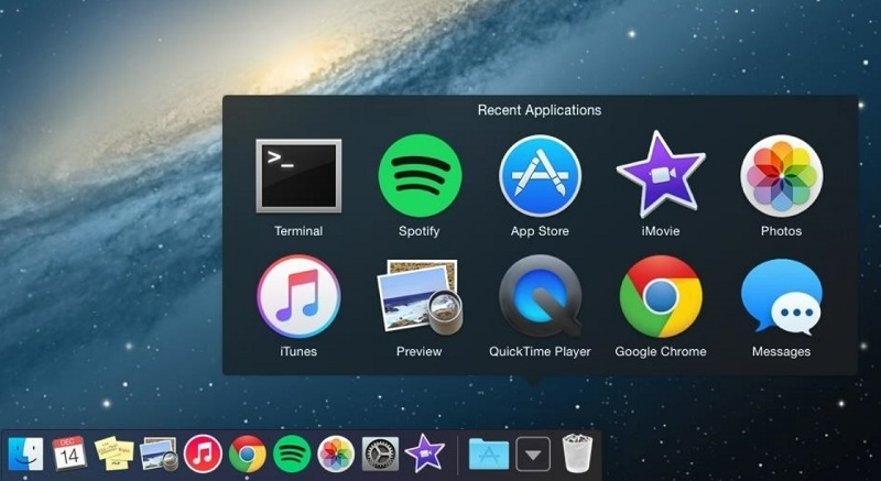 Thoát và chuyển đổi nhanh chóng qua lại các ứng dụng trên máy mac 