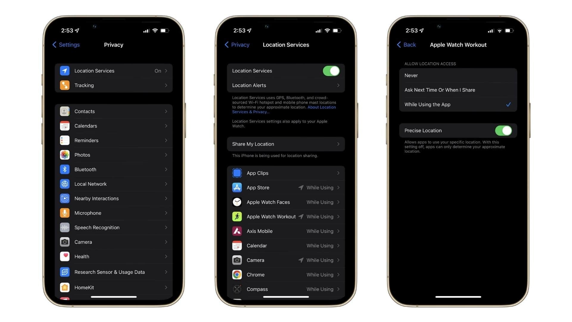 Giới hạn quyền truy cập vào dữ liệu vị trí của bạn