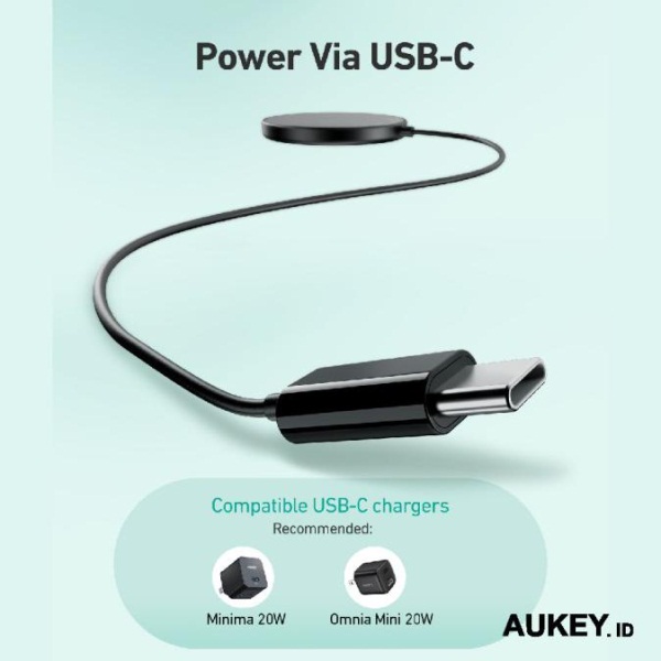 Đế sạc không dây Aukey 15W LCA1