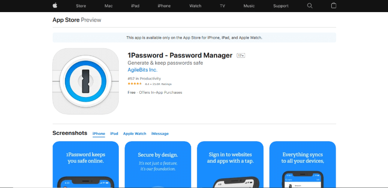 1Password Extension