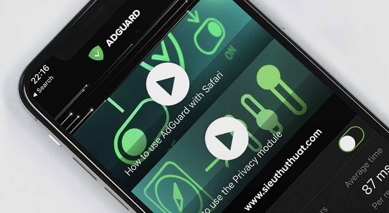 Ứng dụng Adguard xem phim không quảng cáo