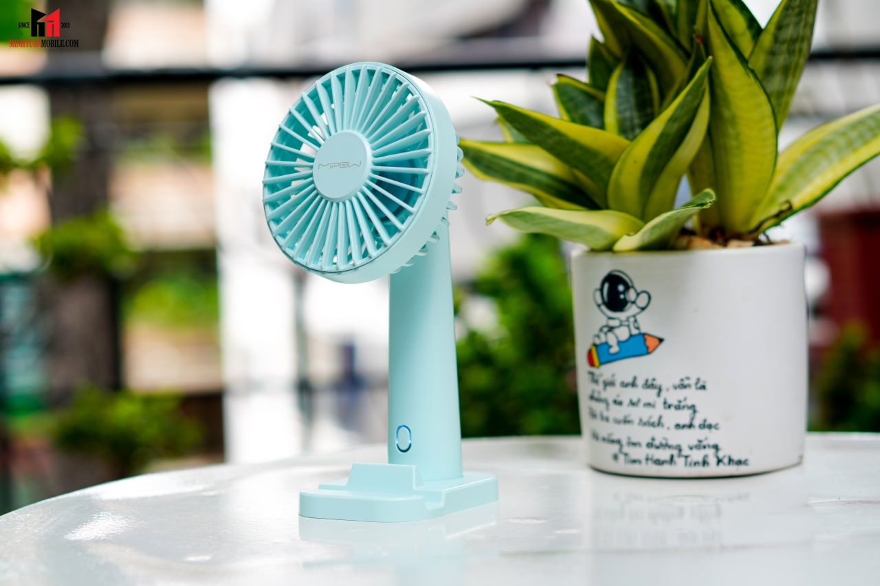 Quạt Mipow cầm tay Flip Adjust Mini Fan Light