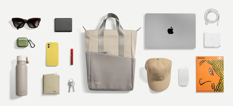 Balo MacBook 14 inch Tomtoc Slash-Flip Rucksack