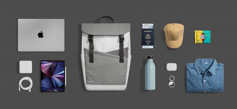 Balo MacBook 16 inch Tomtoc Slash-Flip Rucksack