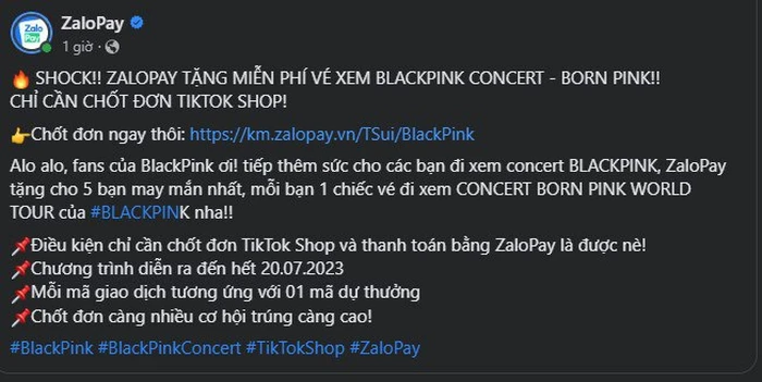 concert Born Pink của Black Pink
