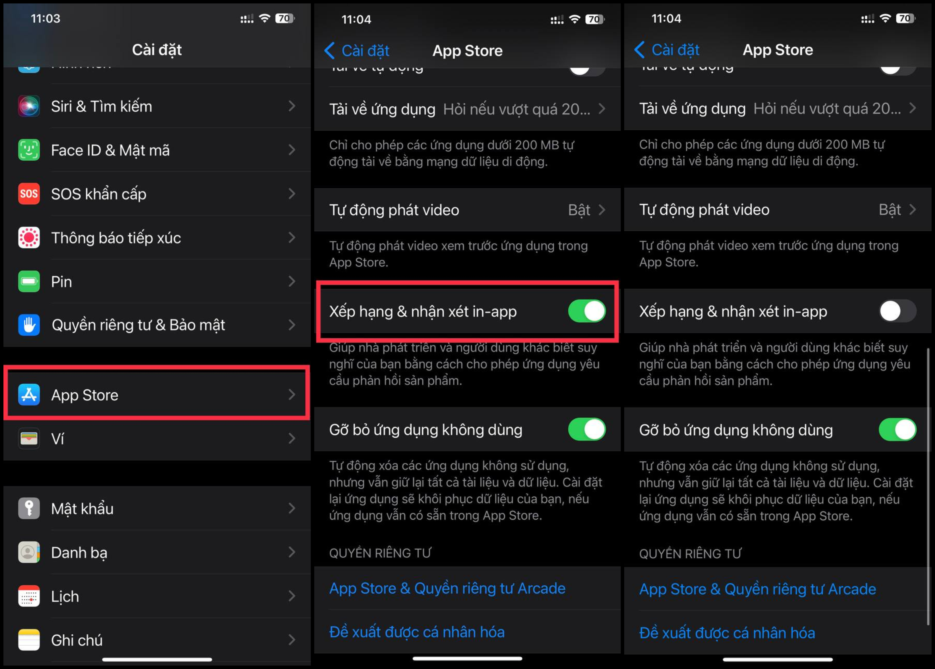 Cách tắt các cửa sổ nhắc nhở đánh giá ứng dụng khó chịu trên iPhone