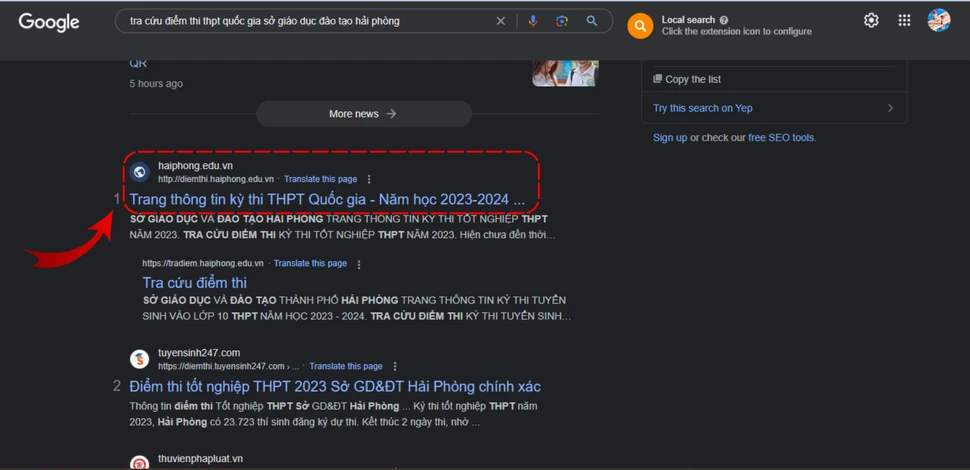 Cách tra cứu điểm thi THPT 2023 và mọi điều bạn cần biết