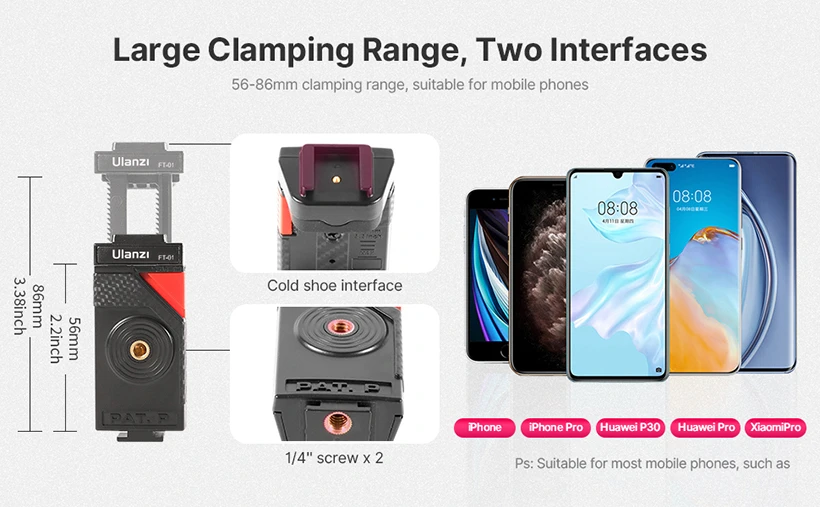 Chân đế bạch tuộc Ulanzi linh hoạt FT-01