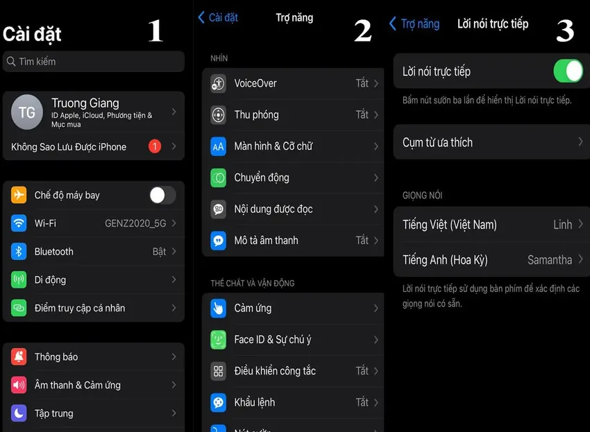 Chuyển đổi văn bản thành giọng nói trên iPhone