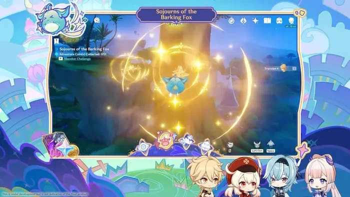 Một số minigame trong Genshin Impact 3.8-1