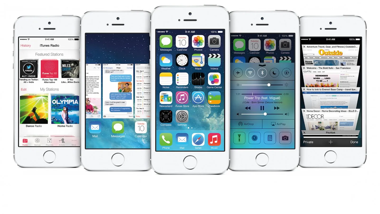 hệ điều hành iOS 7