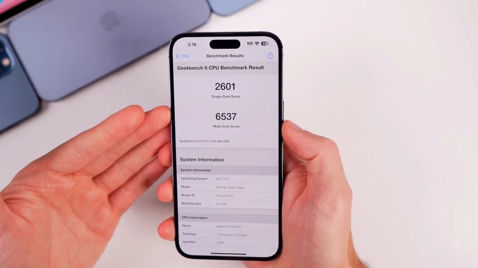 iOS 17 Beta 1 có hàng loạt lỗi, nhưng điểm hiệu suất tốt