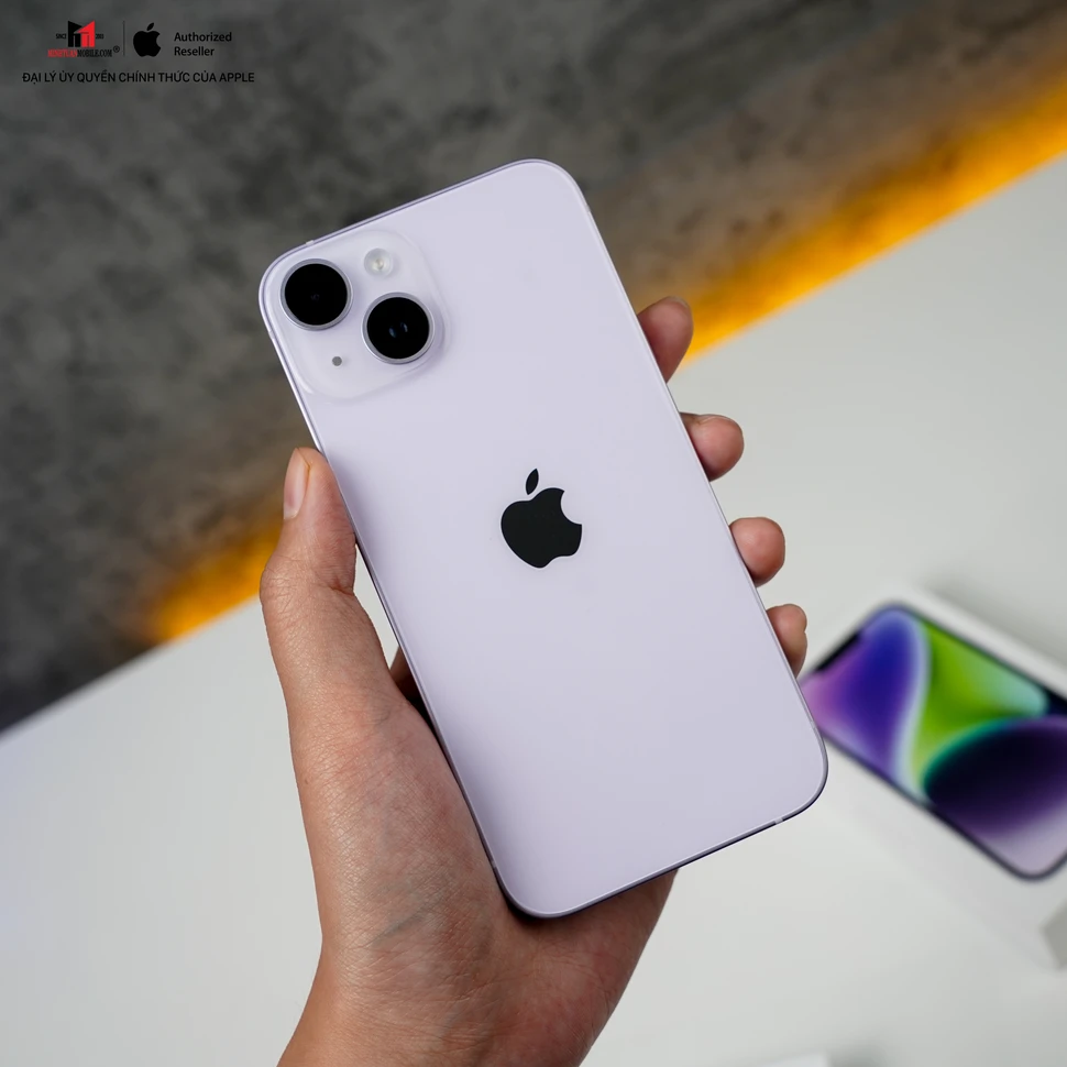 iPhone 14 256GB màu tím pastel là chiếc smartphone tuyệt vời cho các quý cô