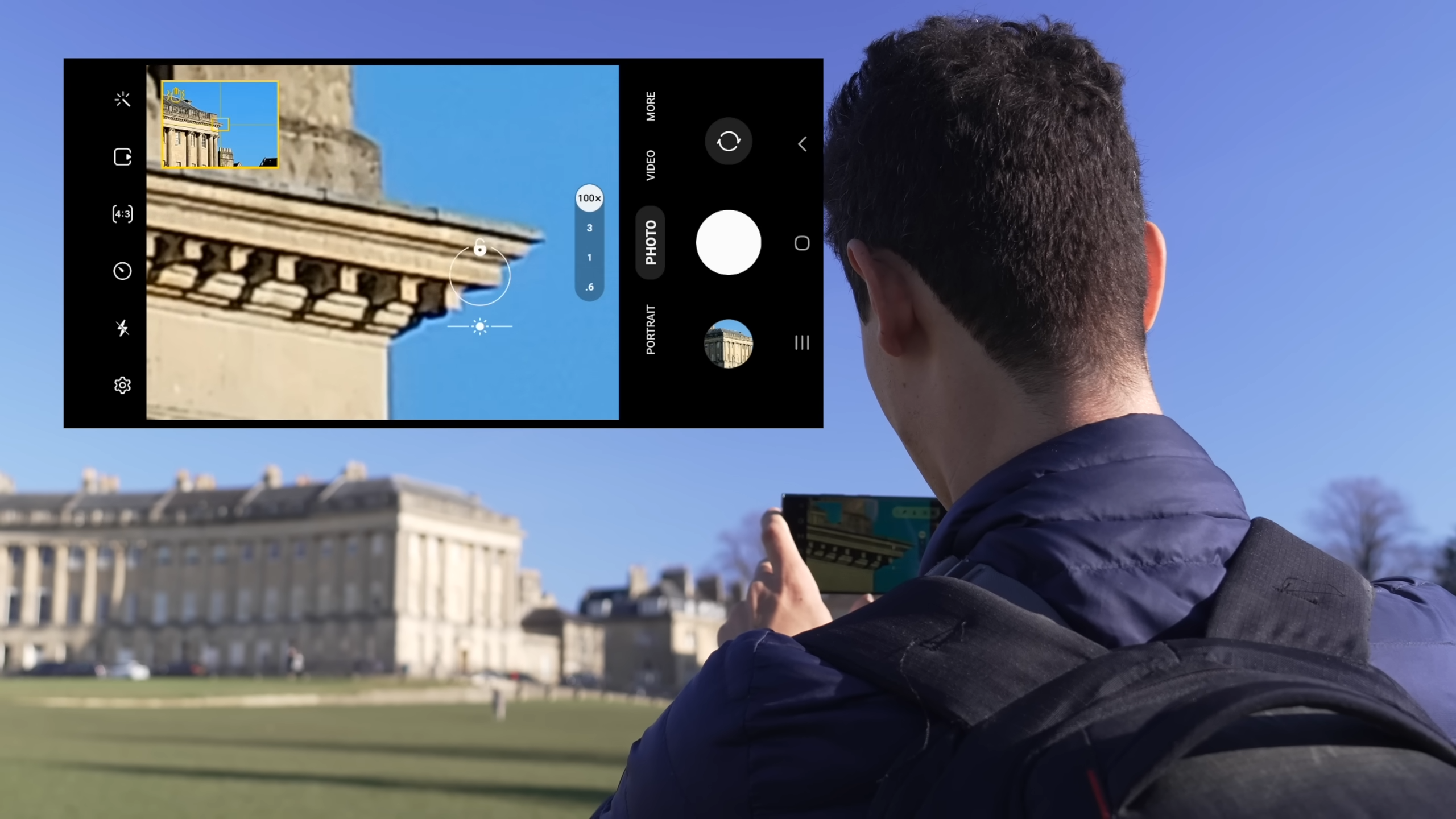 khả năng zoom của galaxy s23 ultra